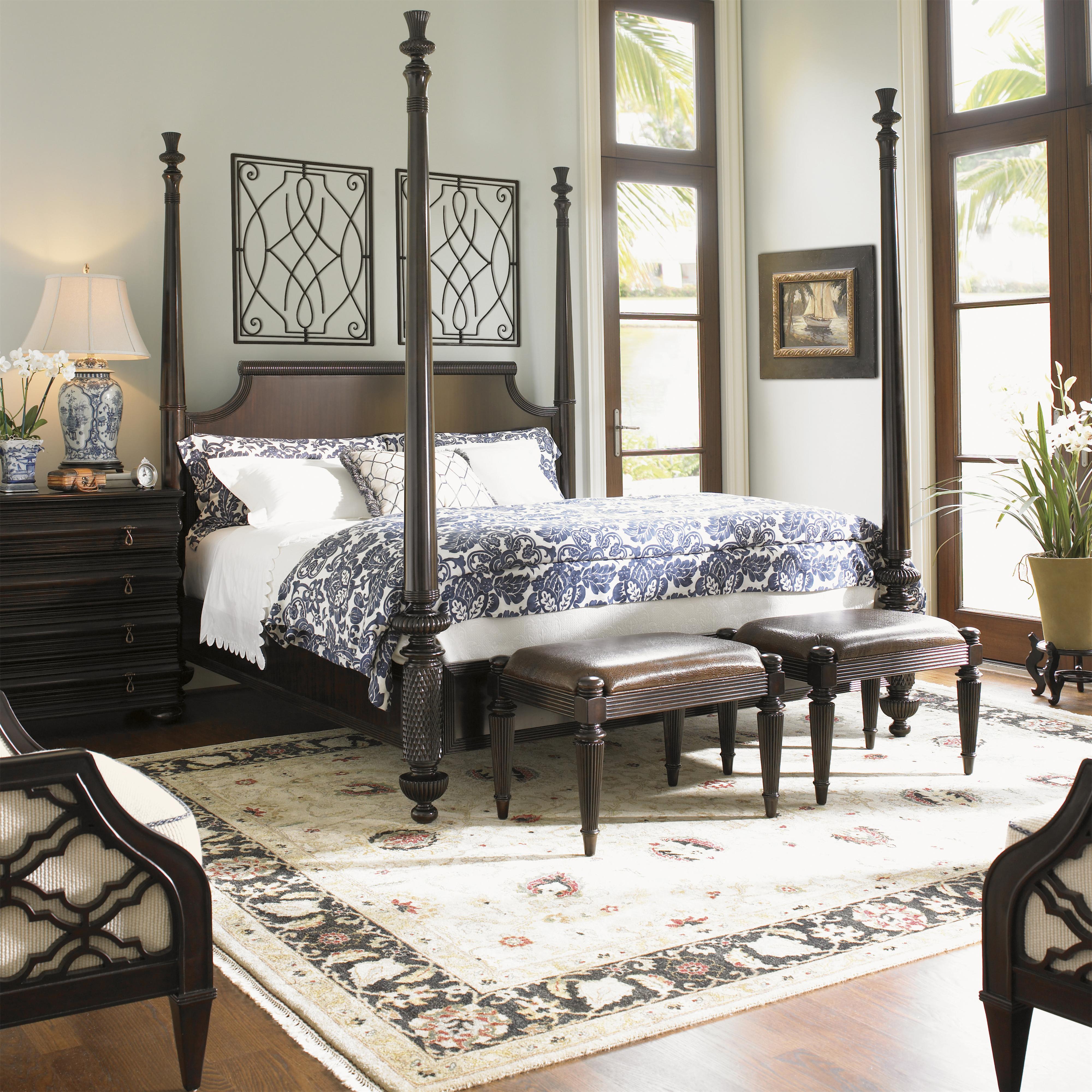 Tommy bahama new arrivals canopy bed